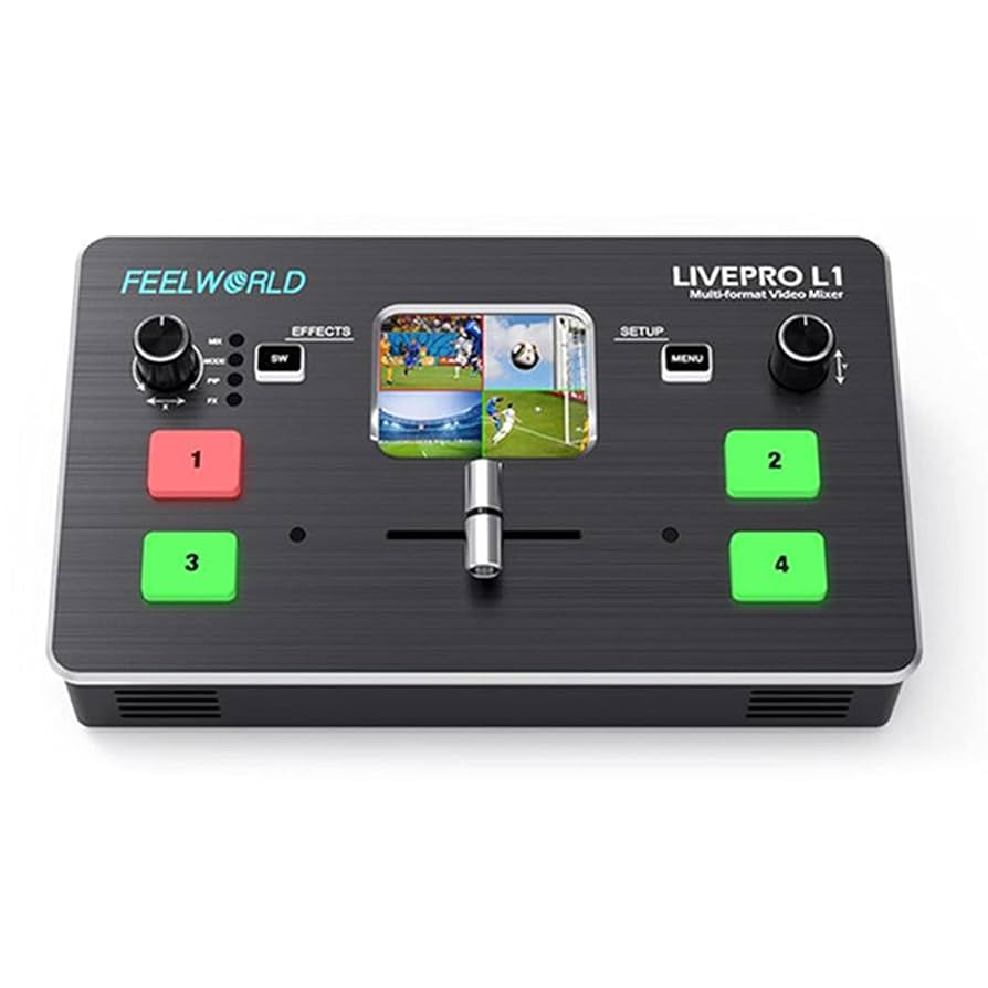 FEELWORLD LIVEPRO L1 ビデオミキサー Amazon.co.jp: FEELWORLD LIVEPRO L1 マルチフォーマットビデオ